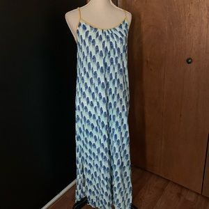 Summer Maxi Dress in Adorable Pattern